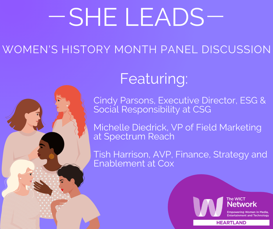 She Leads Panel Discussion March 9